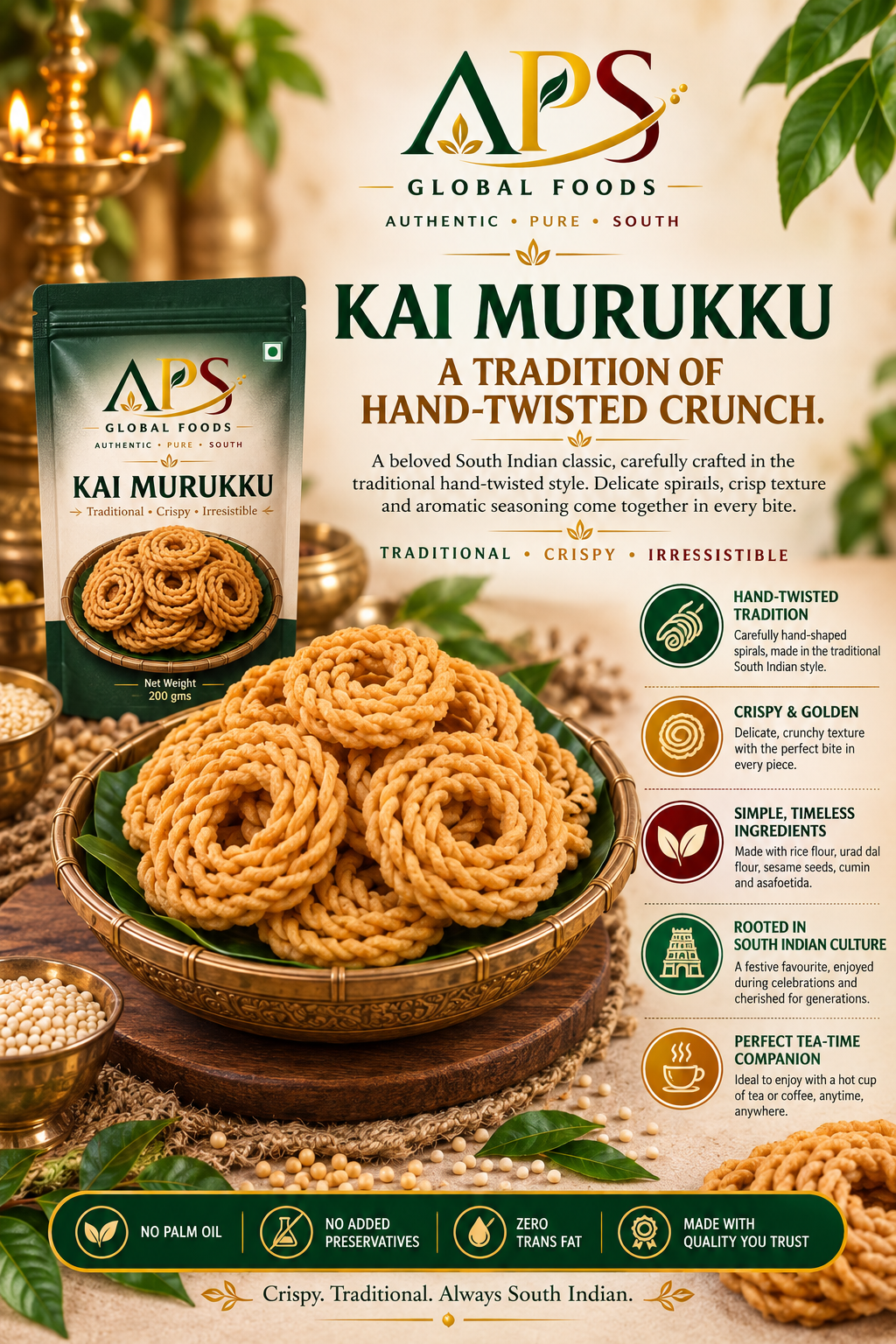 APS Kai Murukku 200g