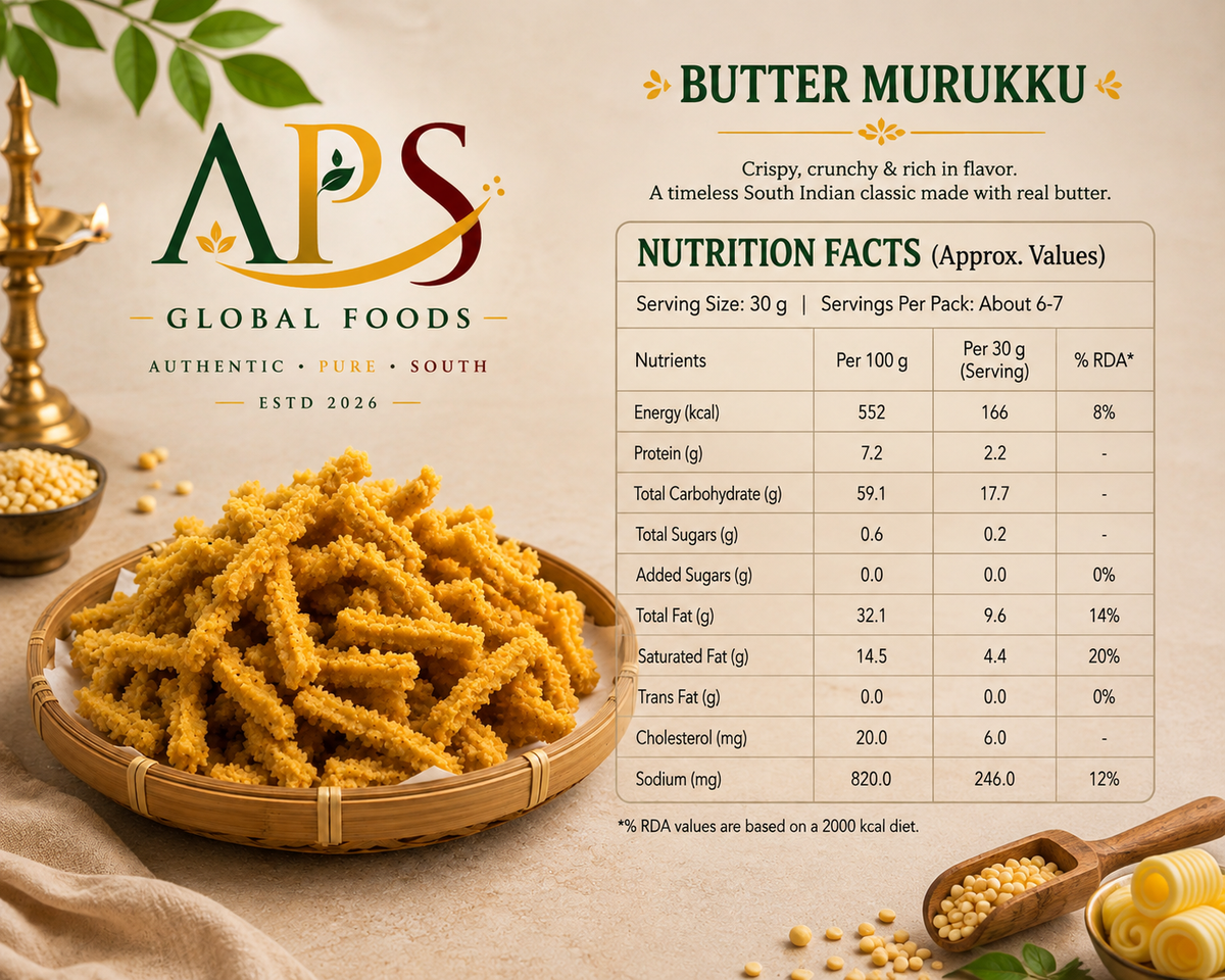 APS Butter Murukku 200g