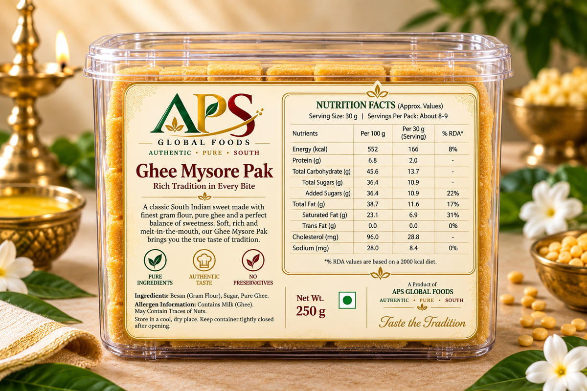 APS Ghee Mysore Pak 250g