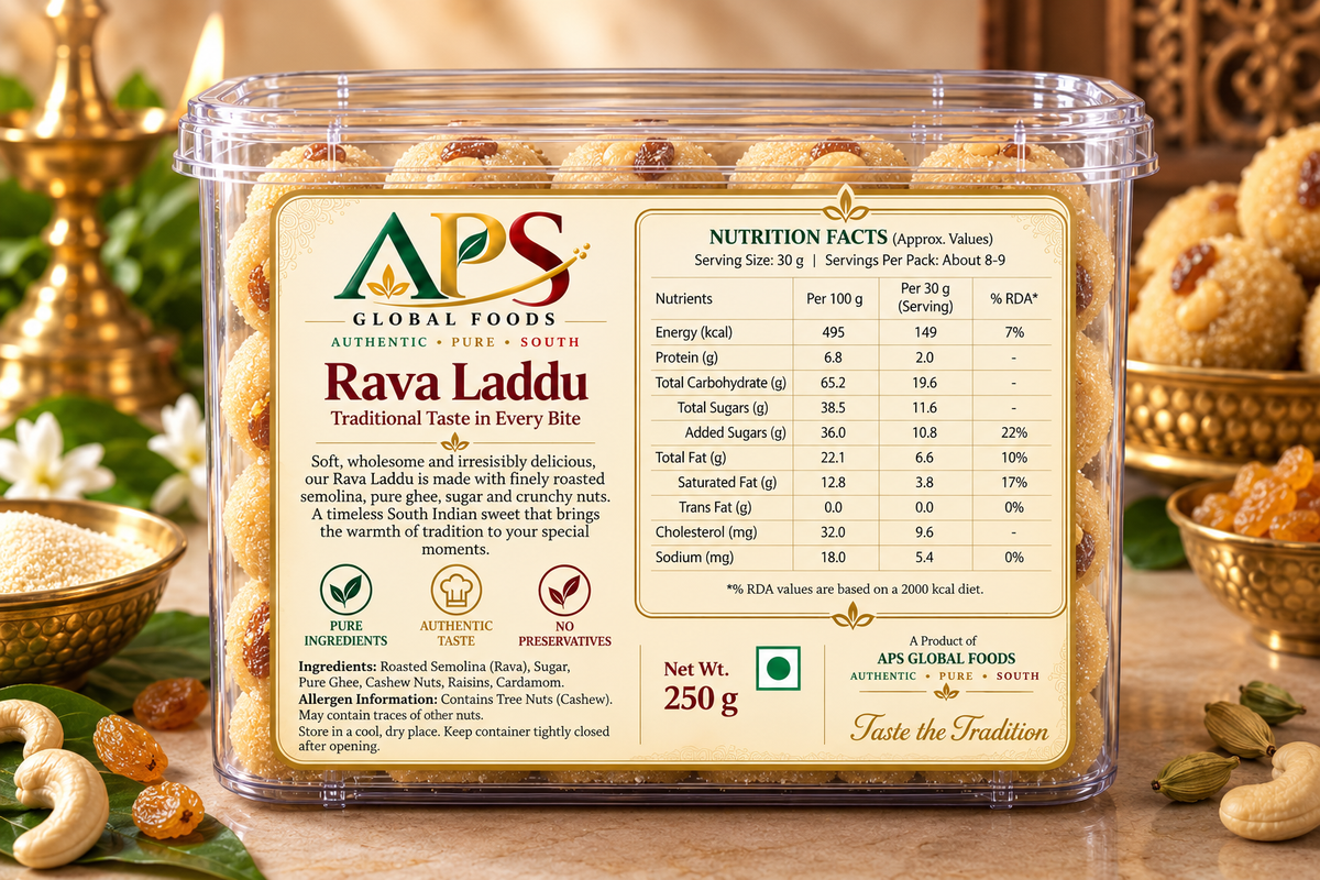 APS Rava Laddu 250g