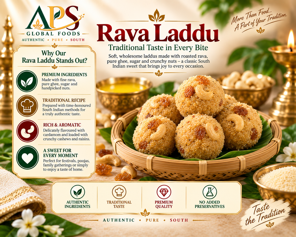 APS Rava Laddu 250g